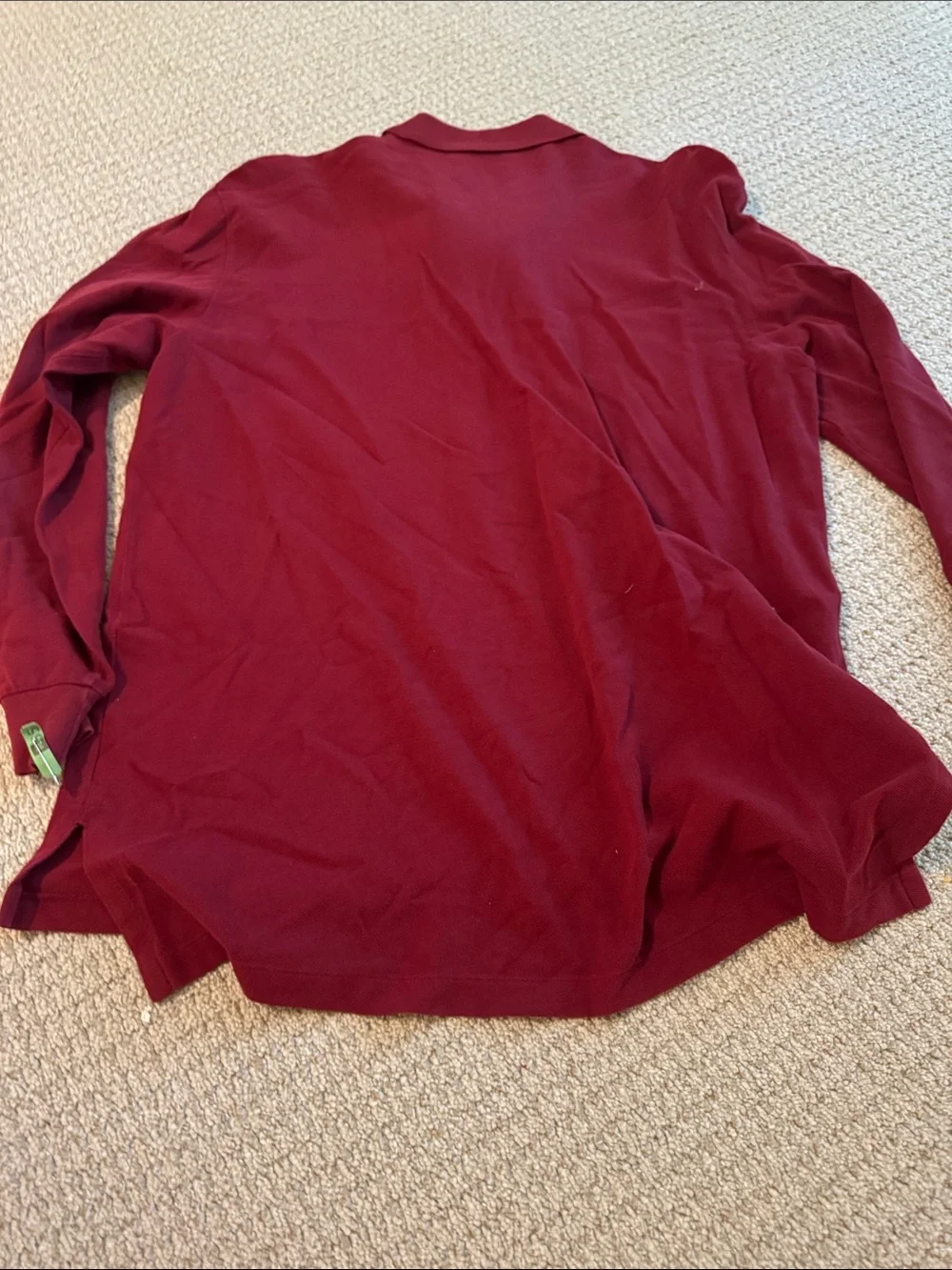Polo by Ralph Lauren Long-Sleeve Rugby Polo - Burgundy